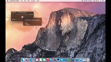 How to record your screen with QuickTime Player and audio 2015