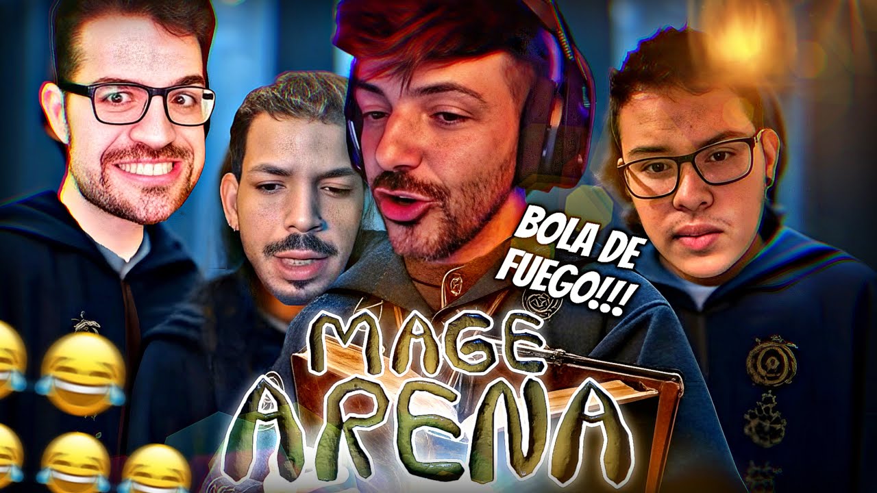 Nexxuz en "Mage Arena" Tienes que decir el hechizo para activar el poder 😂🤣