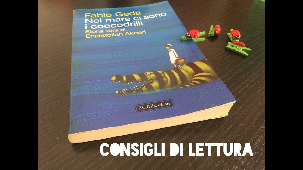 Consigli di lettura : Fabio Geda. Nel mare ci sono i coccodrilli