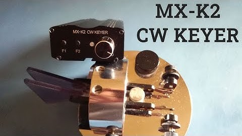 MX-K2 CW Keyer - a long story two years later