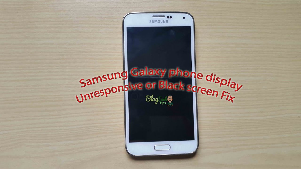 Galaxy s4 black screen