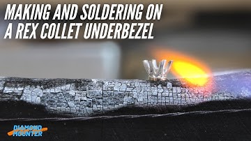 Making and Soldering a Rex Collet Underbezel