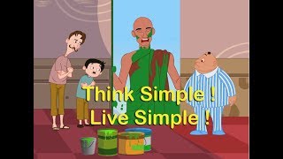 Think Simple Live Simple | Moral Stories in English