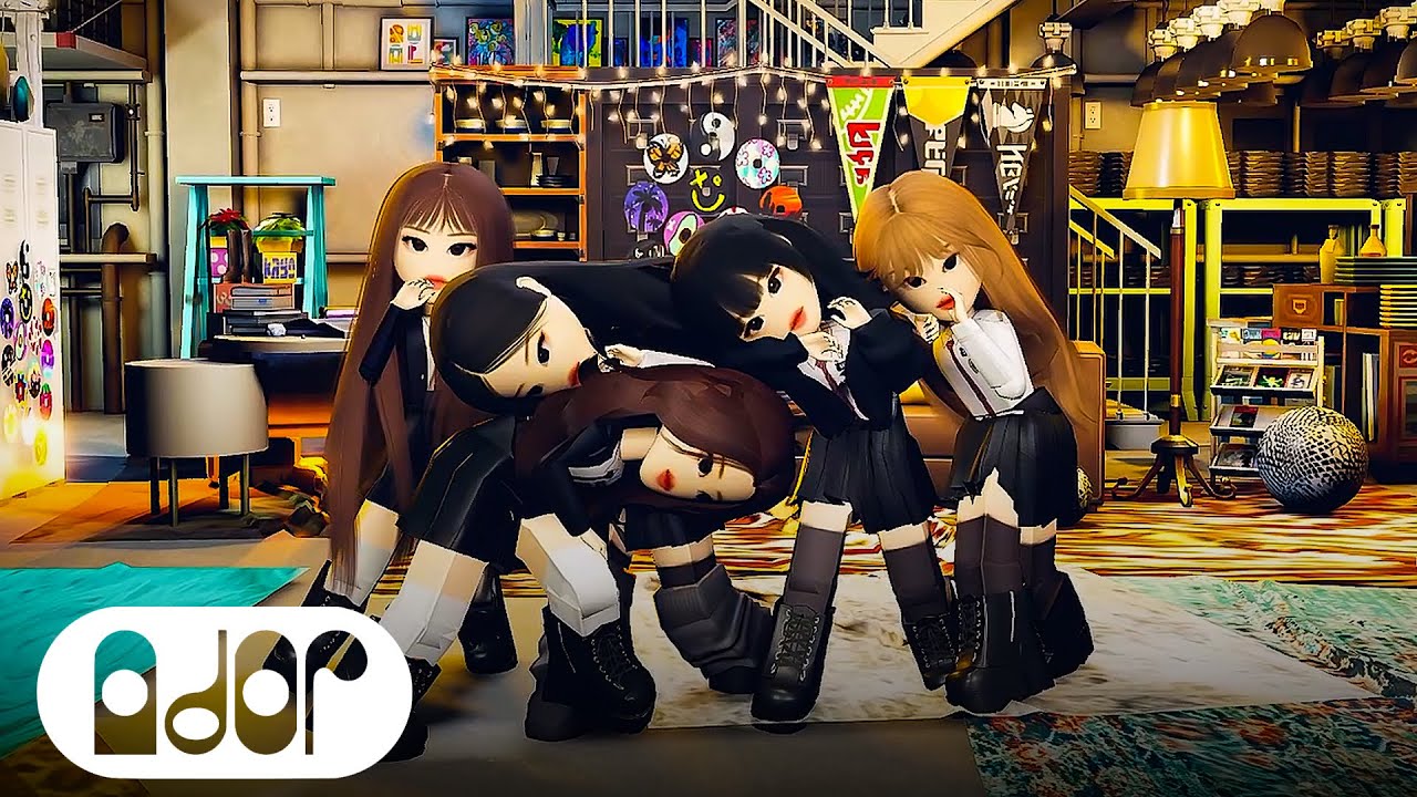 NewJeans (뉴진스) 'Ditto' Roblox Performance Video - YouTube