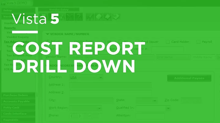 Vista 5 - Cost Report Drill Down - DayDayNews