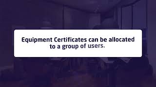 Documentation Equipment Certificates