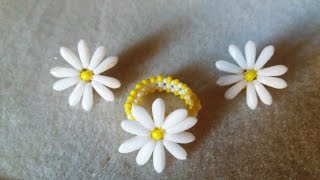 SET RING AND EARRINGS FOR DAISIES