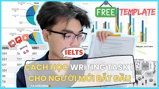 How to Self-Study IELTS Writing Task 1 for Beginners - Tips for doing Process and Map types🎃