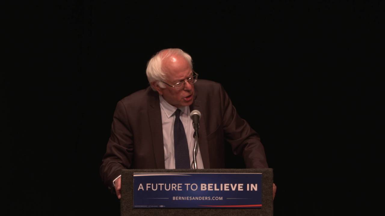 We Need You to Jump Into the Political Process | Bernie Sanders - YouTube