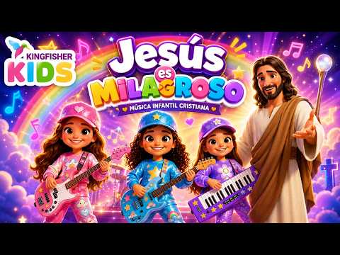 JESUS IS MIRACULOUS | CHRISTIAN MUSIC FOR KIDS | KINGFISHER KIDS