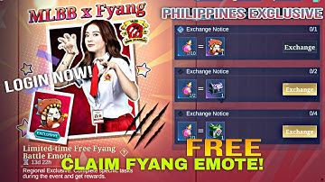 CLAIM FREE FYANG EMOTE ANO BA YAN! MLBB X FYANG EVENT 2025 | MOBILE LEGENDS BANG BANG