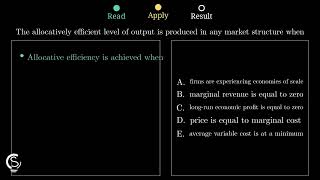 2023 AP Micro MCQ Question 2 - Allocative Efficiency and Marginal Cost