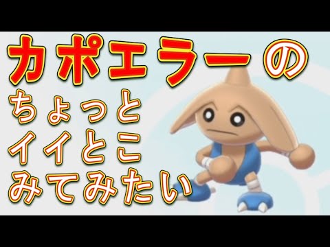 カポエラーのちょっとイイとこみてみたい ポケモン剣盾 Youtube