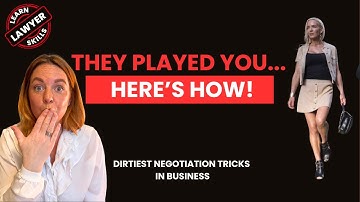 20 Dirtiest Negotiation Tricks in Business (and How to Defend Yourself) -Lawyers’Playbook