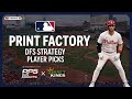 MLB DFS Picks &amp; Strategy | 4/28 - RPS Print Factory