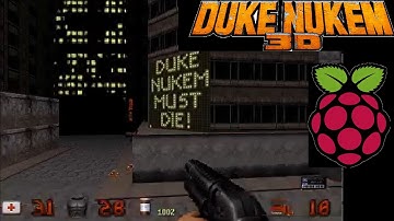 Duke Nukem 3D Raspberry Pi test - First two levels, no commentary