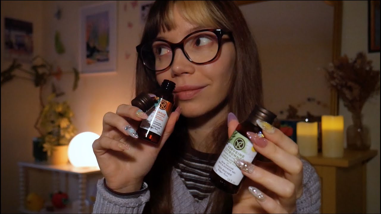 ASMR | Test relaxant de produits cosmétiques au labo 🧴