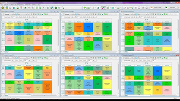 Make different timetables each week