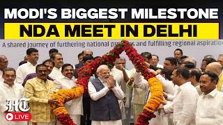LIVE | PM Modi Becomes India's Longest-Serving Prime Minister; NDA Holds Mega Delhi Meet