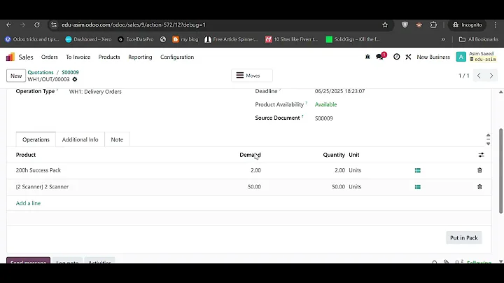 How to make single Invoice from multiple Sales Orders in Odoo