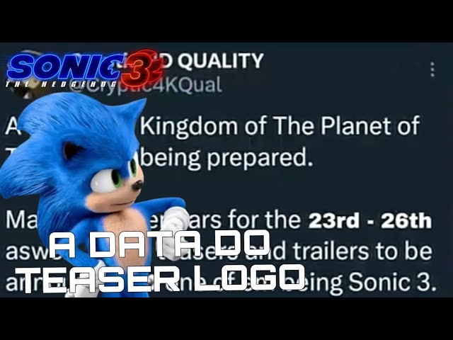 Sonic 3: O Filme  Data de lançamento, rumores e suposto enredo