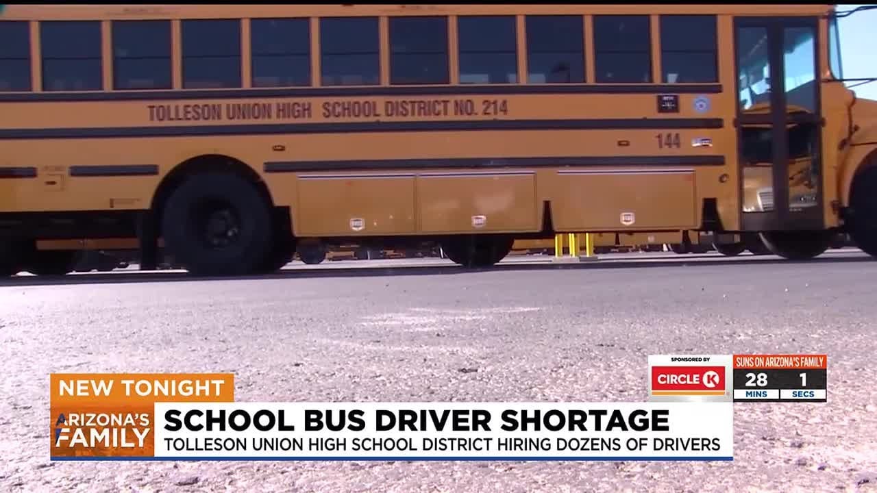 Tolleson school district finding ways to address bus driver shortage ...