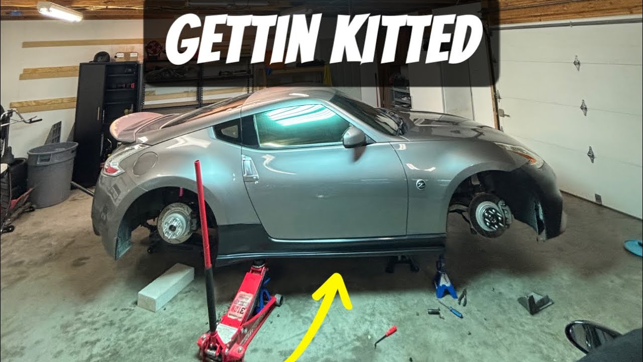 370z получает новый обвес!