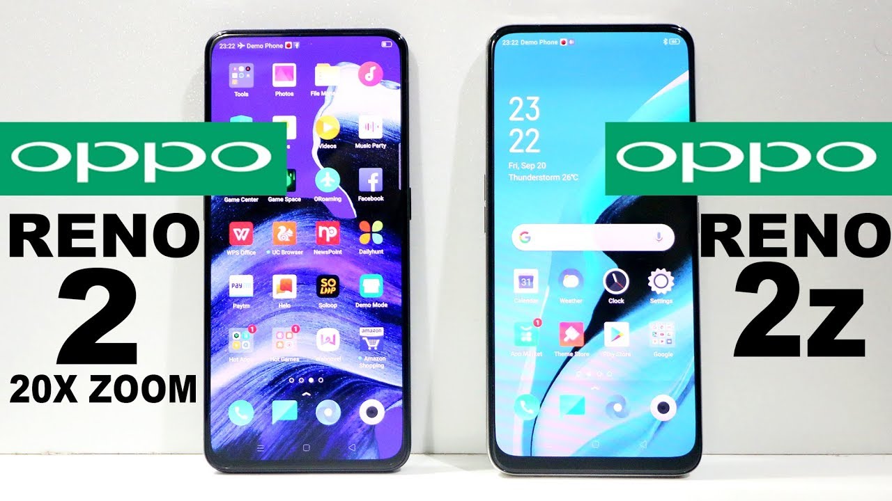 Oppo Reno 2 Vs Reno 2Z Speed Test YouTube