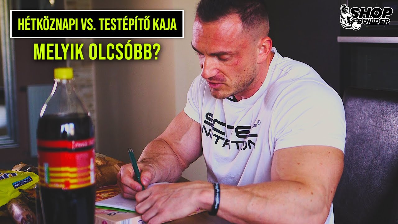 Hétköznapi vs. testépítő kaja - Melyik olcsóbb?