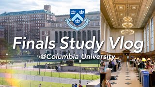 Study vlog 📓| finals week at columbia university 🦁 | too many assignments+coffee | 과제로 지새운 나날들 기록✨