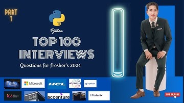 Python top 100 interview question answer Part-1 |what is python & application|