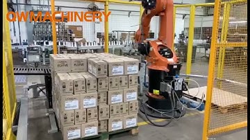 apple box palletizing