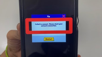 How to Fix Failed to connect. Please check your network connection problem solve