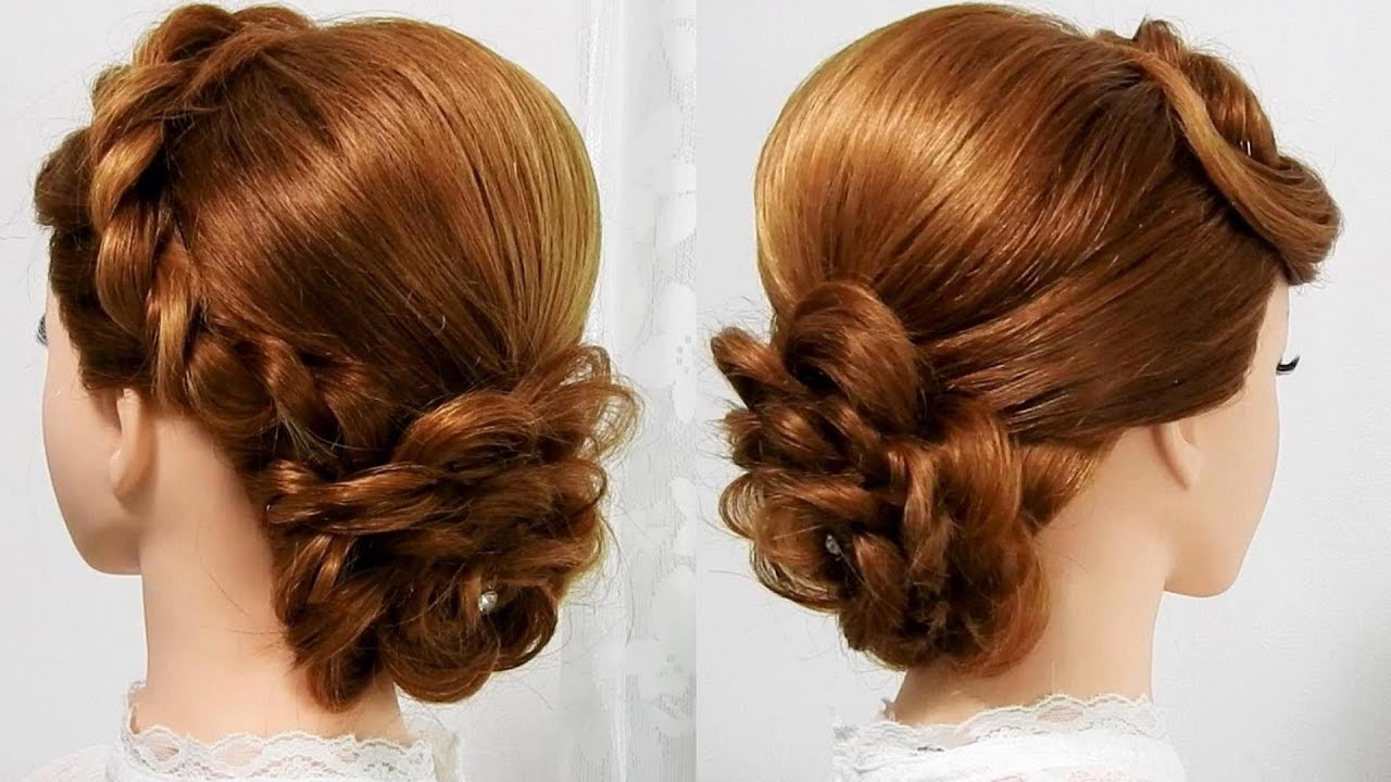 フラワーヘアアレンジ お花のまとめ髪 髪でお花を作れる 花髪型 Big Rose Flower Hair Updos Youtube