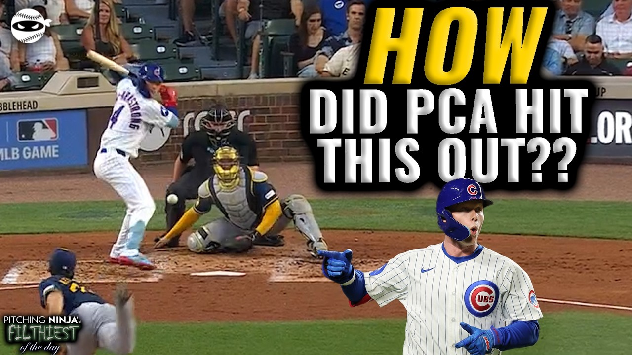 How'd PCA hit this pitch out? I have the answer.