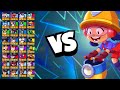 Jacky 1v1 vs EVERY Brawler | The New TANK KILLER