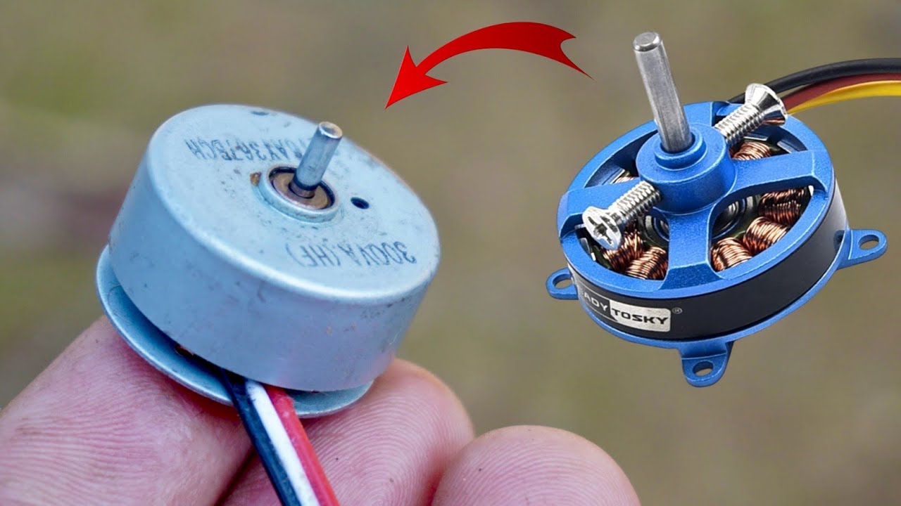 How to make brushless motor in very easy way!! - YouTube