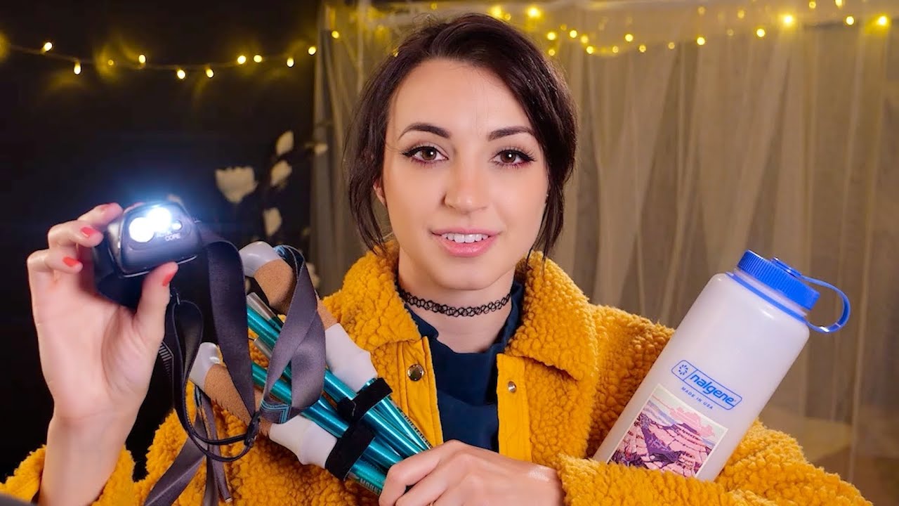 ASMR | Your Friend Helps You with Winter Hiking Gear