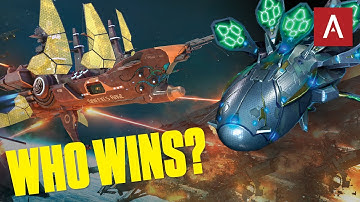 Mothership Battles (Frozen Scorn vs Northlight) in War Robots!