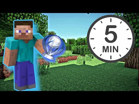 Как выбить все достижения (платину) в креативе в Minecraft