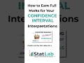 Confidence Interval Interpretations