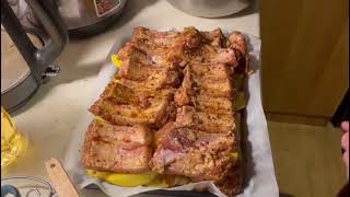 Рецепт самых вкусных свиных ребрышек с картошкой в духовке 😋 готовьте с удовольствием!
