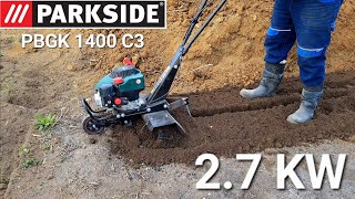 Бензиновый садовый культиватор 2,7 кВт Parkside PBGK 1400 C3.