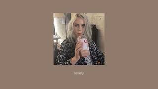 billie eilish, khalid - lovely (sped up)