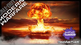 MOST INSANE NUKE I'VE GOTTEN ON MODERN WARFARE - INTENSE NUKE - BEING SWARMED - Consistent Luck #74