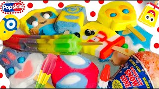 Opening Ice Cream Truck Popsicles, SpongeBob, Spider Man, Sonic, Power puff, Tweety, Bugs bunny bars