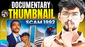 How to Design Stunning Documentary YouTube Thumbnails in Canva | Easy Step-by-Step Tutorial | 🔥