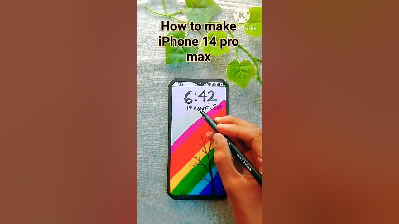 how-to-make-iphone-14-pro-max-with-card-board-youtube
