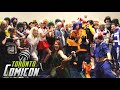 Violin girl surprises cosplayers with their themes!! COMIC CON 2019 - PART 2