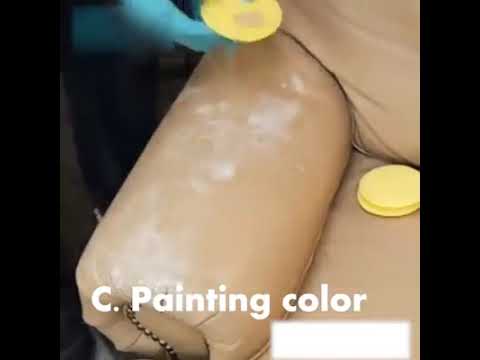 Leather Car Seat Repair How to Video - 3M Auto Vinyl/Leather Repair Kit -  ABTL Auto Extras 